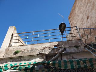 Escalera metálica exterior