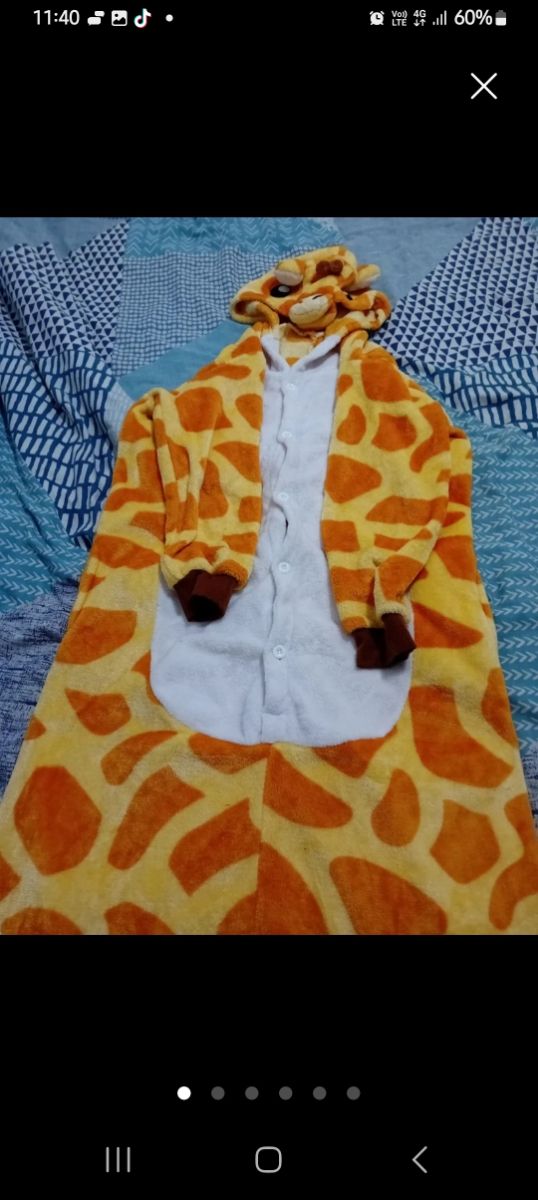 Disfraz o pijama de Jirafa