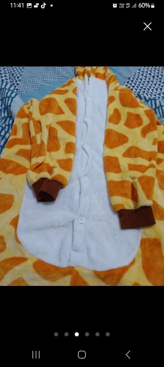 Disfraz o pijama de Jirafa