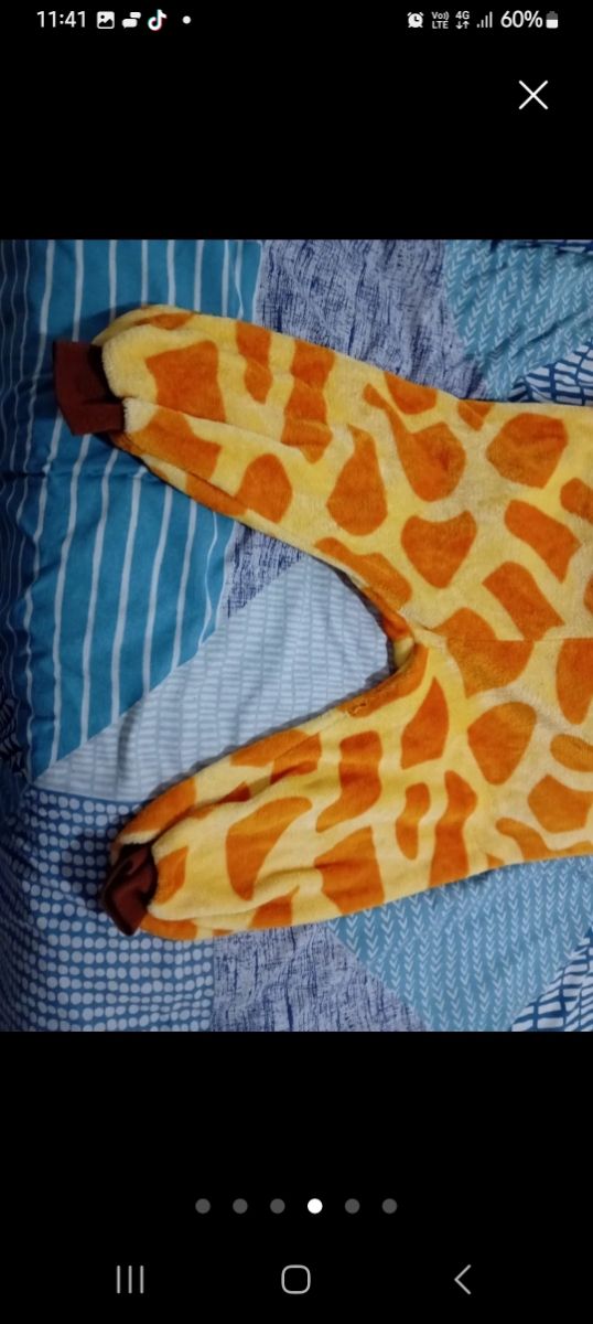 Disfraz o pijama de Jirafa