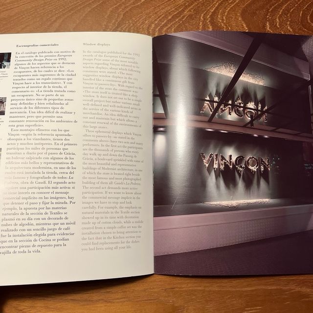 Vinçon libro corporativo