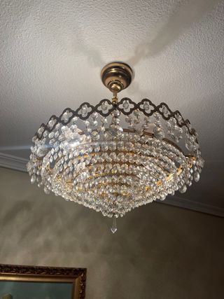 Lámpara cristales de roca