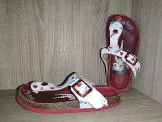 Sandali, infradito Betty Boop, numero 31, rosse e 