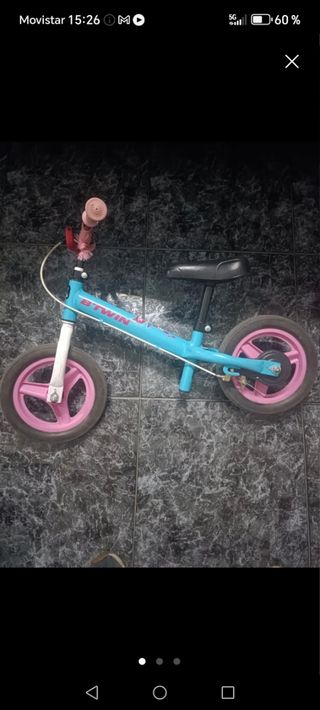 Bicicleta sin pedales