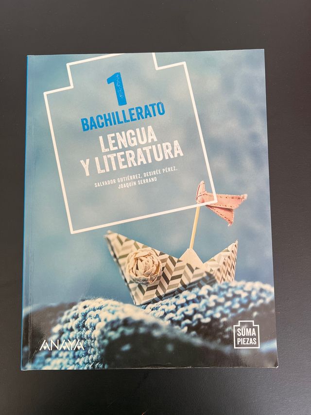 Libro Lengua y Literatura 1 Bachillerato 