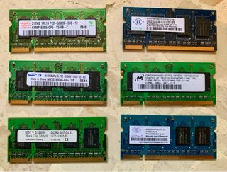 Memoria RAM 512MB DDR2 667MHz SODIMM