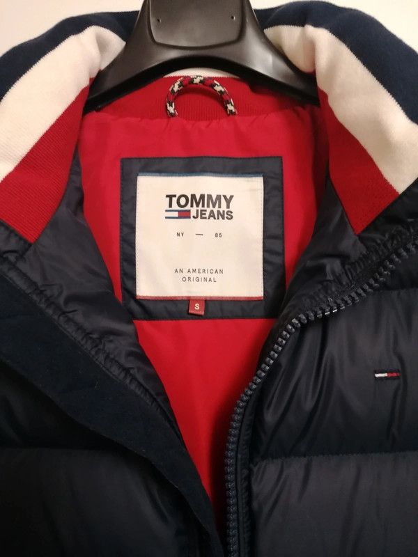 Piumino Tommy Jeans blu scuro