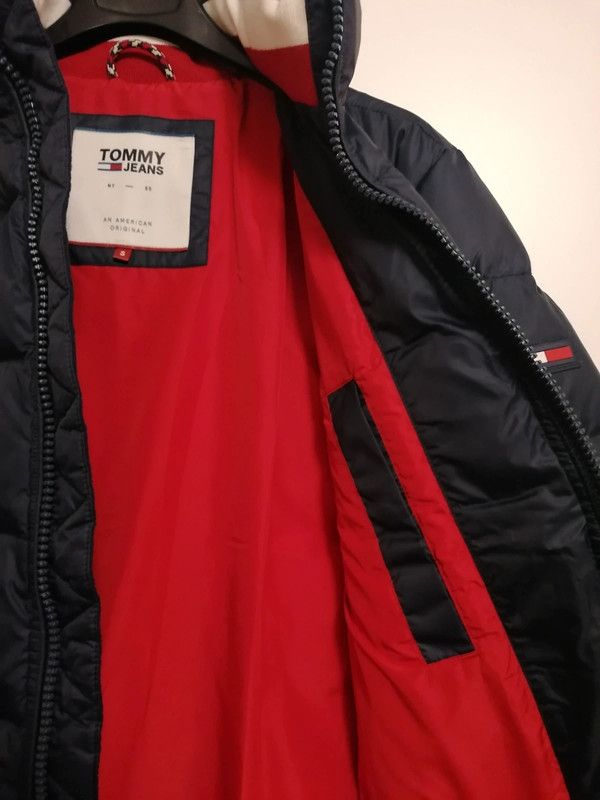 Piumino Tommy Jeans blu scuro