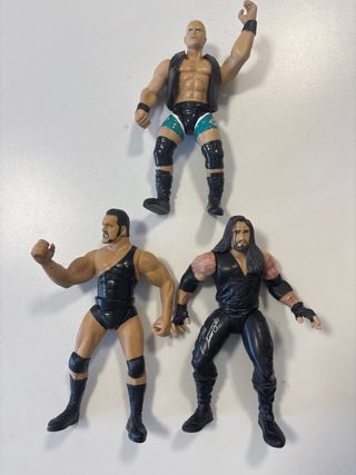 Bambole di gomma Bob Holly di Undertaker Wwe in grande mostra