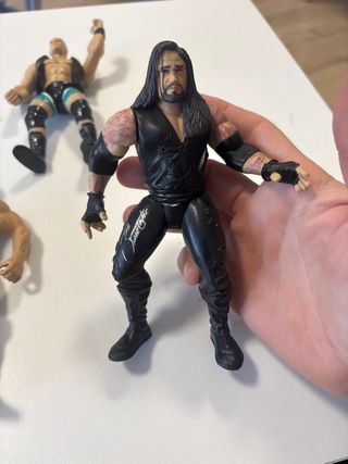 Bambole di gomma Bob Holly di Undertaker Wwe in grande mostra