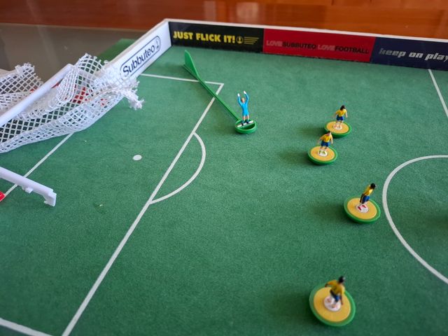 Juego de mesa subbuteo indoor 5 contra 5