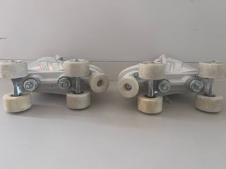 Patines de ruedas QUAD 100 Lila tamaño 34
