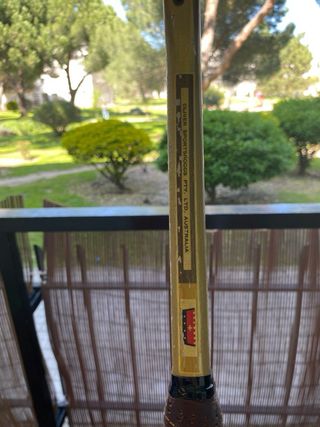 Raqueta madera oliver bluebird champio muy antigua