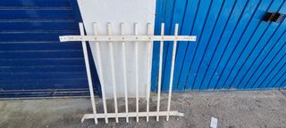 Reja aluminio blanco
