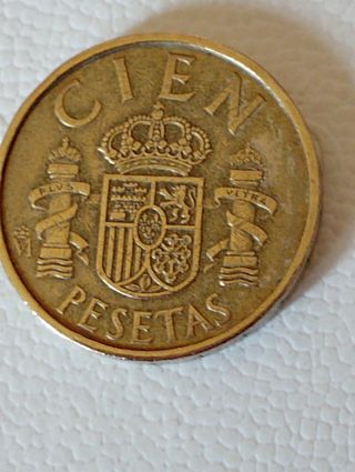 Moneda de España del año 1982, de 100 pts,