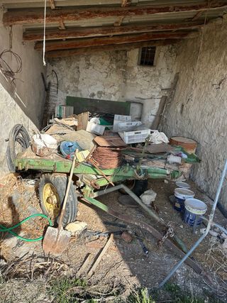 Remolque antiguo doble eje Leer