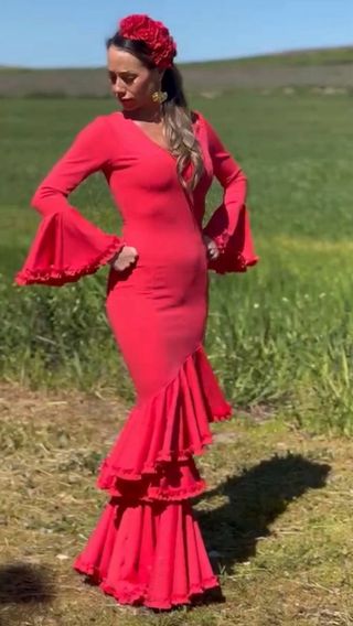 Vestido flamenca o traje flamenco