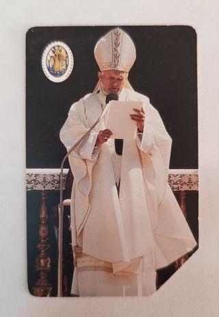 Scheda telefonica rara Vaticano