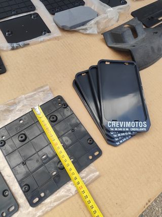 Porta matricula moto