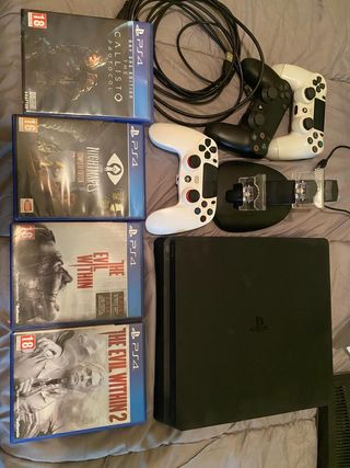 Ps4 ,mandos, gafas y juegos