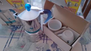 Bialetti caffettiera duo alluminio cafè 