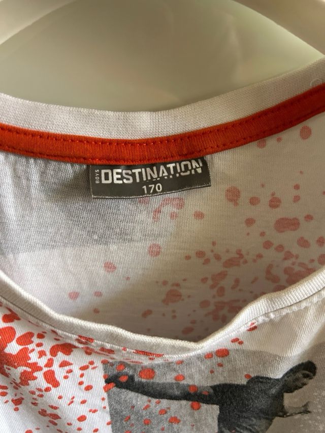 T shirt Destination cotone