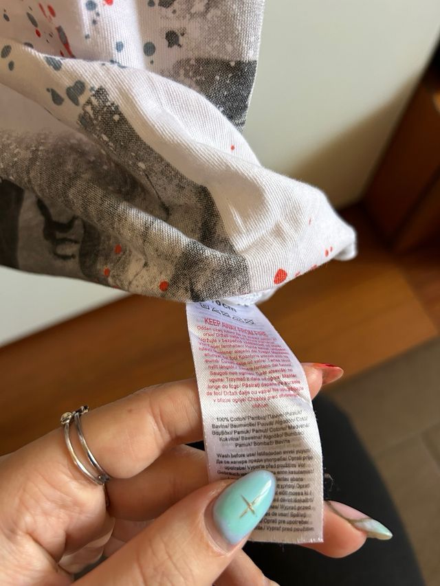 T shirt Destination cotone