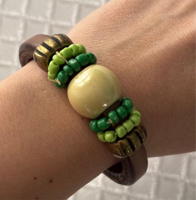 Pulsera de cuero