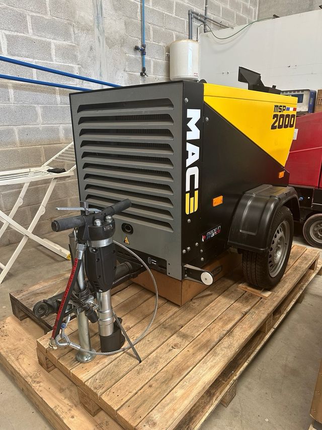 Compresor portatil  martillo neumatico