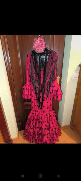 Traje de gitana y acesorios