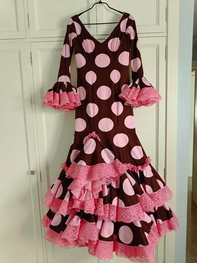 Traje de flamenca Pilar Vera talla 38