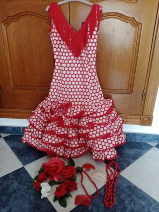 Traje flamenca