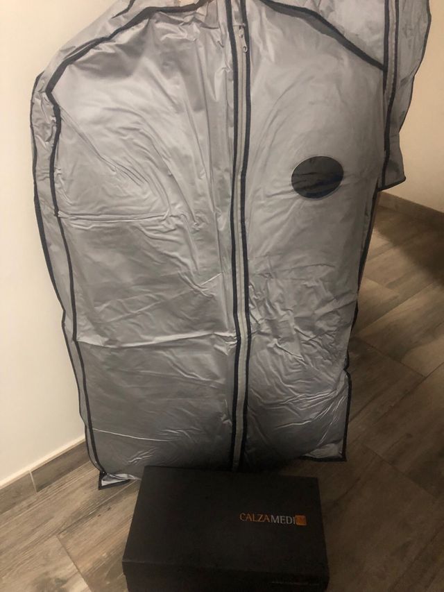 Vestido fiesta zapatos chaquetón y bolso