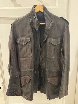 Chaqueta de cuero hombre
