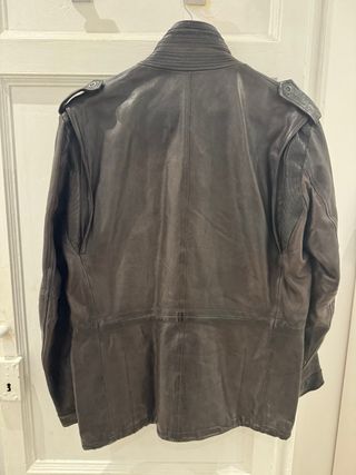 Chaqueta de cuero hombre