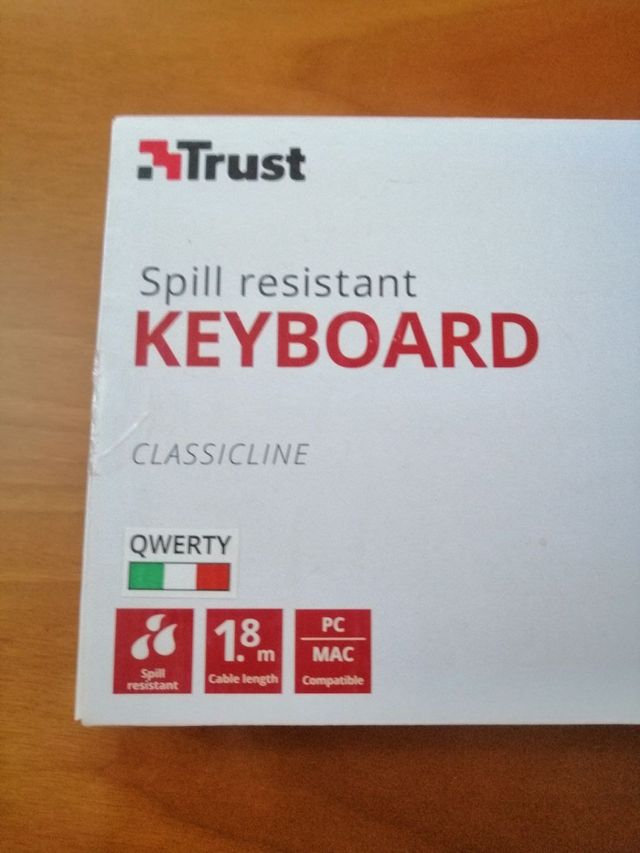 Tastiera Qwerty Trust Nuova