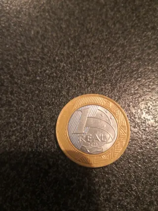 Moneta da 1€ brasil rara