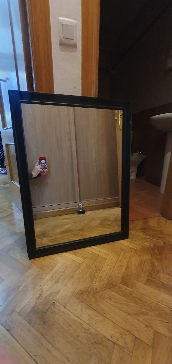 Espejo 60x80 marco negro