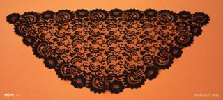 Mantilla de blonda.
