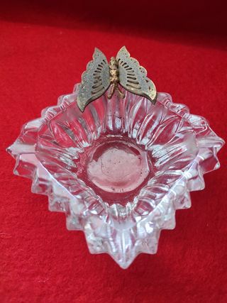 Ceniceros cristal tallado