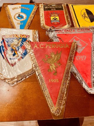 20 Gagliardetti squadre calcio Serie A B C