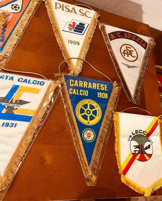20 Gagliardetti squadre calcio Serie A B C
