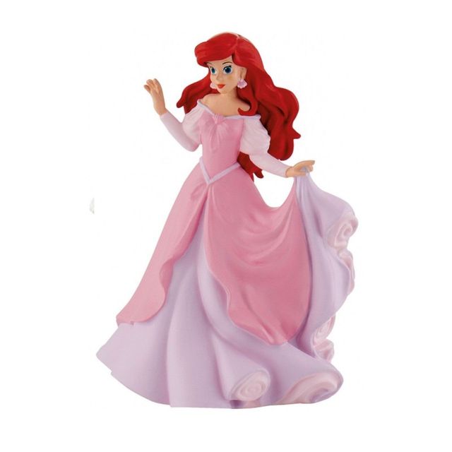 ARIEL SIRENITA VESTIDO ROSA. PRINCESA DISNEY.
