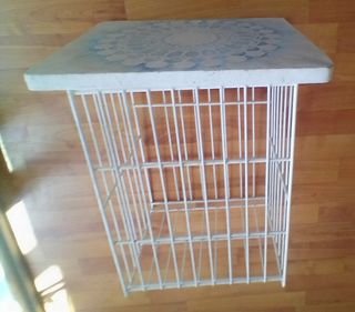 Canasta de almacenaje con tapa