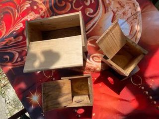 Casinha para pássaros em madeira