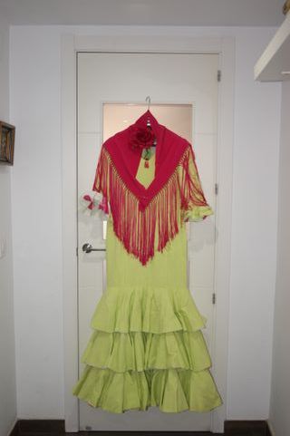 Traje de flamenca.