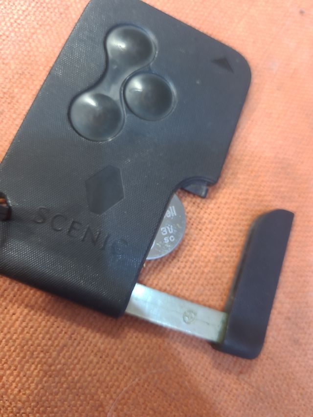 Llave y mando renault scenic
