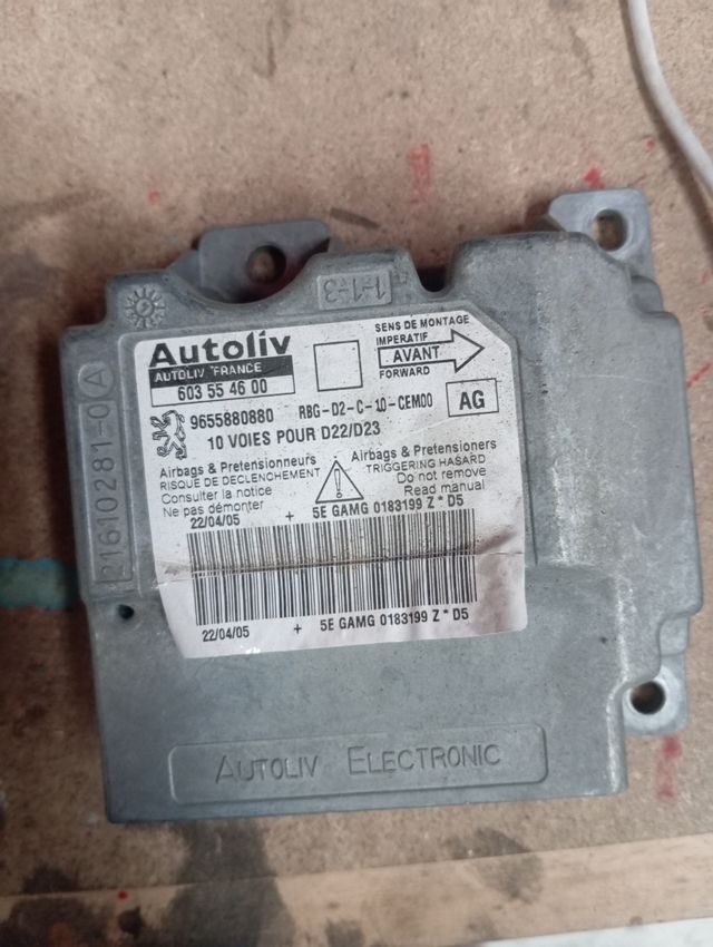 Centralita airbag Peugeot 407
