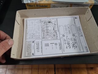 Rara maqueta Eduard 1:48 Fokker E III