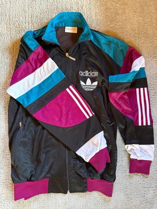 Completo giacca pantalone Adidas vintage gabber